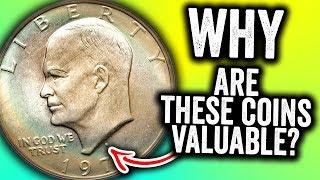 LOOK FOR THESE RARE 1971 EISENHOWER DOLLAR COINS WORTH MONEY!!