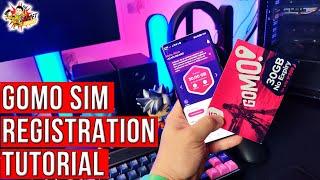 How to REGISTER your GOMO SIM Full Step by Step Tutorial | Gadget Sidekick