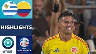 Irre Schlussphase im Halbfinale! James schnappt sich den Rekord!  | Uruguay - Kolumbien