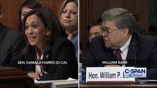 Complete exchange between Sen. Kamala Harris and Attorney General William Barr (C-SPAN)