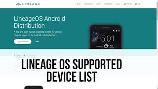 Official LineageOS 16 Supported devices List Running on Android Pie