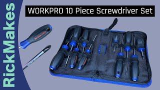 WORKPRO 10 Piece Screwdriver Set