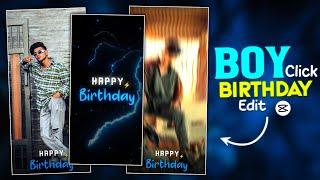  Boy Attitude birthday video editing in capcut app / happy birthday video editing.