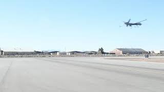 MQ-9 Reapers landing at Holloman Air Force Base (2019) 