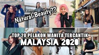 Top 20 Pelakon Muda Wanita Tercantik Malaysia 2021 - NATURAL BEAUTY??