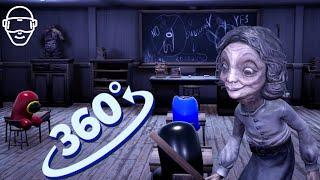 Escape the TEACHER in VR 360°  Little Nightmares 2