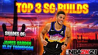 TOP 3 BEST SHOOTING GUARD BUILDS IN NBA 2K21!! BEST SG BUILDS 2K21