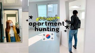 Apartment Hunting in Seoul, Korea VLOG | seoul apartment tour(s) 