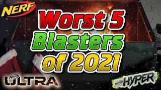 Top 5 Friday: The WORST Blasters of 2021