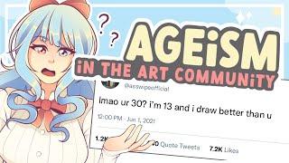 Ageism in the Art Community || SPEEDPAINT + COMMENTARY