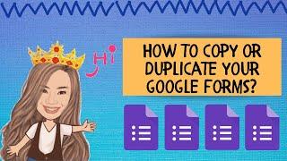 How To Duplicate Google Forms
