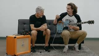 Laney Iron Heart Pedal on the Electric Guitar