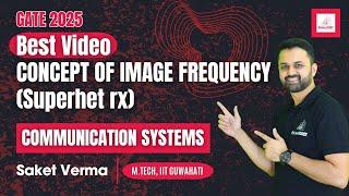 Best Video on Concept of Image Frequency ( Superhet Rx) | Communication Systems | Saket Verma