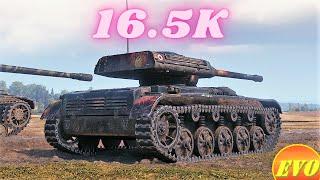 ELC EVEN 90  16.5K Spot + Damage  World of Tanks Replays ,WOT tank games