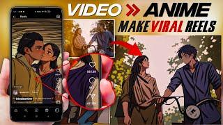 Normal Video To Anime video Creating Tutorial || Domo Ai Tutorial in Telugu 