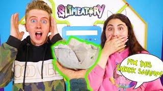 FIX THIS SLIME! with all the ingredients you want CHALLENGE! Slimeatory #647