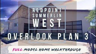 Plan 3 at Overlook | Redpoint Summerlin West - 3254 SF | 3-4 Bed | 3.5-4.5 Bath | Tri Pointe