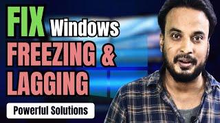 How to FIX Windows Keeps FREEZING & LAGGING Randomly (2023 Best Methods) Hindi