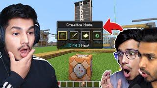 When Youtubers Caught using CREATIVE Mode in Minecraft