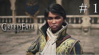 Let's Play GreedFall Walkthrough - Part 1 - No Painting for You