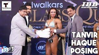 Tanvir Haque Posing at Talwalkar Classic 2018