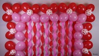 Surprise Party Decoration For Wedding Anniversary or Valentines Day | Love Theme Birthday Decoration