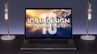 10 iOS Ui Design Tips (Do's and Don'ts)