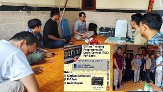 Training PLC omron Basic CP1E ( Rangkaian konvensional start Stop, PLC basic, Ladder Diagram)