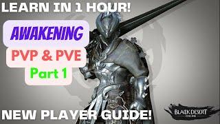 BDO| How to Play Warrior Awakening Like A PRO in 1Hour! - Part 1