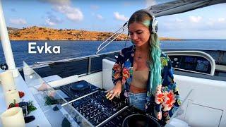 Evka - live @ Boat Sunset, Bodrum | Indie Dance & Melodic Techno | DJ Mix 2022