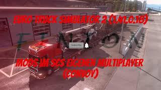 Euro Truck Simulator 2 SCS Multi (Convoy) mit Bus/Auto/Map und anderen Mods spielen