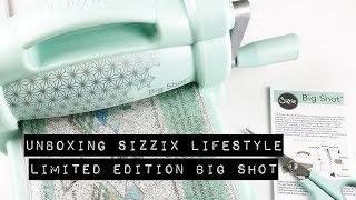 Limited Edition MINT Big Shot - Sizzix Lifestyle