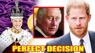 PERFECT DECISION! King Charles Confirms Harry's Royal Status Is Over, William Set to Be Next King