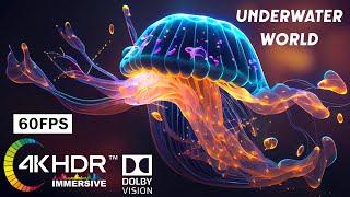 Colorful Underwater World | 4K HDR Immersive 60FPS Dolby Vision