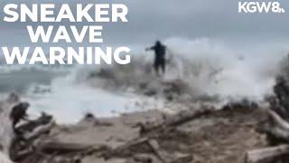 Sneaker Waves Hit Oregon Coast, NOAA Issues Warning