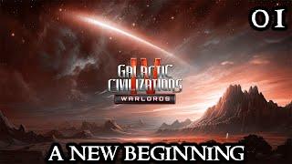 Galactic Civilizations 4 Warlords - NEW BEGINNING || Species Pack DLC Gameplay Part 01