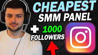 The BEST CHEAPEST SMM Panel RIGHT NOW!