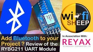 Add Bluetooth to your Project? Review of REYAX Bluetooth Module RYBG211_Lite