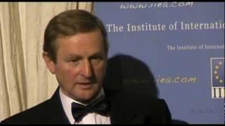 Taoiseach Enda Kenny speaks at The IIEA's 20th Anniversary Dinner 2011