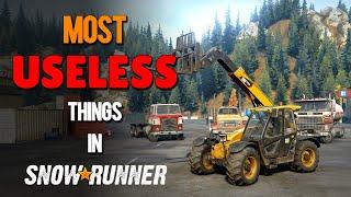 Top 5 Most Useless Things In Snowrunner