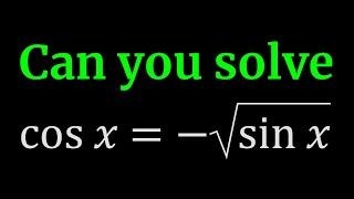 A Radically Golden Trigonometric Equation