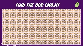 FIND THE ODD EMOJI #15 INSANE EDITION