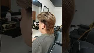 Classic mullet haircut by : Jay's barber #barbershop #hairstyle