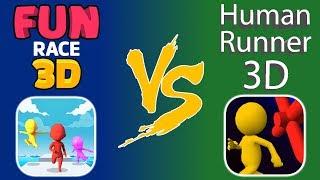 Fun Race 3D vs. Human Runner 3D | Which Is The Better Game? | Part 7