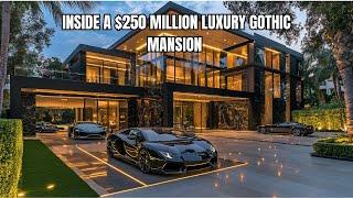 Inside A $250 Million Luxury Gothic Mansion That Will Stun You | Luxury Homes | Dark Gothic Mansion