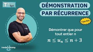 Démonstration par récurrence - Term. Spé