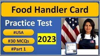 Food Handler Card Practice Test 2023 #mytestmyprep #usa