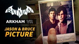 Batman: Arkham VR - Jason Todd & Bruce Wayne Picture Easter Egg