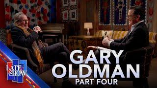 Gary Oldman Lists His Favorite On-Screen Death Scenes And Dies Again At The Hands Of Stephen Colbert