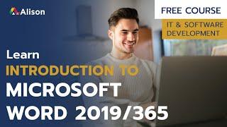 Introduction to Microsoft Word - Free Online Course with Certificate